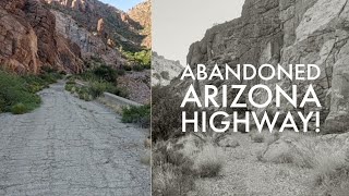 Abandoned Arizona Highway (Concrete Arch Bridge and Claypool Tunnel—Superior, Arizona)