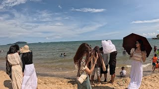 Kep Beach , Kep Province  , Kom pot Province