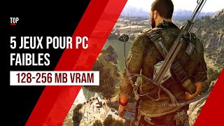 TOP 5 JEUX POUR PC FAIBLES [128-256mb Vram]