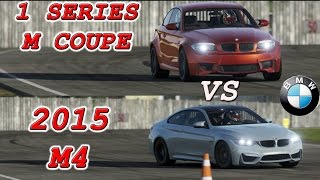 Forza 7 Battle! - BMW M4 vs BMW 1 Series M coupe on Top Gear Test Track