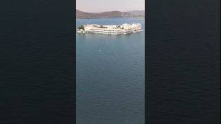 pichola lake udaipur | city of lakes | islands on the lake | jag niwas | jag mandir#shorts #viral