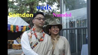 #SAMDENWEDSNAMDOL #myhobbyzz Tibetan Vlogger #Tibetanwedding 2023