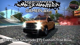 Chevrolet Silverado Z71 Custom Trail Boss Gameplay | NFS™ Most Wanted