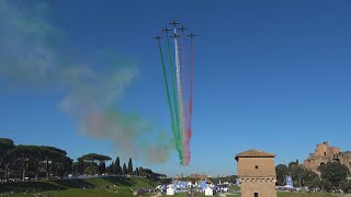 SORVOLO FRECCE TRICOLORI - ROMA 1 NOVEMBRE 2024