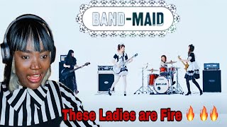 FIRST TIME LISTENING TO BAND-MAID - ONSET REACTION | Ovuada Okpen Reacts