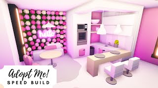 Castle Home Pink Aesthetic Speed Build 🌺 Roblox Adopt Me!