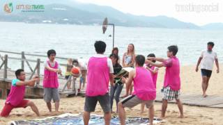 Team Building tại Bãi Biển Nha Trang - Let's Fly Travel Nha Trang