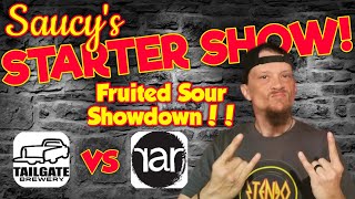 A CHOCOLATE COVERED STRAWBERRY BATTLE!! Tailgate Brewery vs RaR Brewing