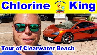 Clearwater Beach Tour with Chlorine King & Chlorine Queen | Mclaren 570s Spider