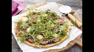 Alnatura kocht: Salamipizza mit Blumenkohlboden | Alnatura