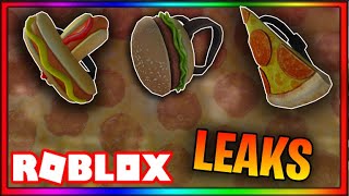 [BRAND NEW] LEAKED ''FOOD BACKPACK🍔'' ITEMS! | ROBLOX🍕