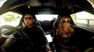 Nissan GTR Launch Reaction without launch control. Her Reaction