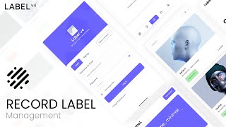 Music Distribution Management Website | Record Label Branding & Management | Label V4