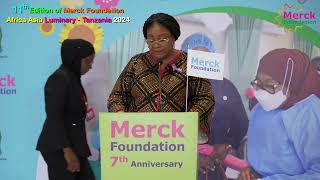 Ghana FL, H.E. Mrs. REBECCA AKUFO-ADDO Speech @ 11th Merck Foundation Africa Asia Luminary, 2024