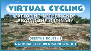 Fietsroute Nationaal Park Drents-Friese Wold | Virtueel Fietsen