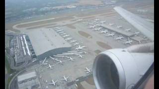 Air France A321 take off - Heathrow to Paris (CDG) - 25 July 2010