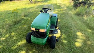 John Deere 345 Review and Mowing Test