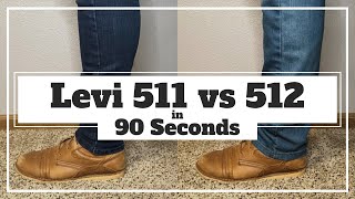 Levi 511 vs 512 - Understanding the Difference