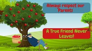 A true friend never leaves | bedtime story with moral lesson