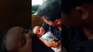 Cute baby 🍼😍#trending #cutebaby #trendingshorts #papa #mrsndpvlogs