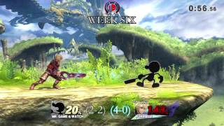 Mr  Game & Watch Vs Shulk