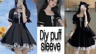 Latest Puff sleeve cutting and stitching|| step by step in Hindi method ||Rubyfashionpoint