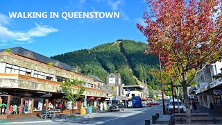 [4K] Queenstown - Walking Tour, Otago, New Zealand