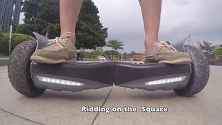 Latest Off Road Self Balancing, 2-Wheel, Smart Electric Scooter, "Hoverboard" REVIEW