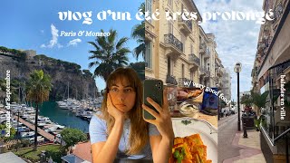 Vlog d’un été très prolongé 🌤 tea time in Paris & quelques jours à Monaco🧚🏼‍♂️