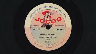 "Kusemakweli" - William Osale (Kenya) - African Guitarist - Jogoo JO 127