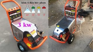 Máy xịt rửa xe cao áp Jetta 3 kw áp 2200psi điện áp 220v | Điện Máy Đông phong