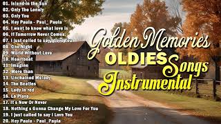 Golden Oldies Instrumental Great Hits For Guitar🎻🍂 The 500 Most Beautiful Orchestrated Melodies