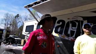 A day with Jackson Kayak at the FLW Tour