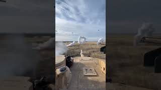 M1A2 Abrams popping smoke #army #usa #military #abramstank #tank #army #usa #military #vehicles