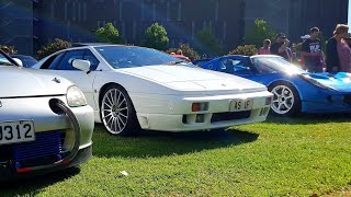 Racing around town in my Lotus Esprit Turbo