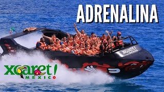 🇲🇽 Adrenalina Xcaret: Aventura en barco a toda velocidad 🚀