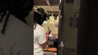 Shooting a silenced pistol #guns #pistol #shooting