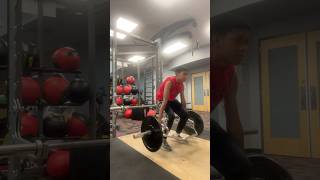 Deadlifting lighter to prevent injury before the wrestling season…