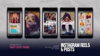 Corporate AE Templates: Instagram Reels Fancy Event Promo