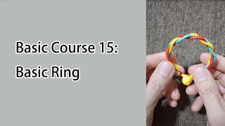 Basic Cord Weaving Ring Tutorial: Step-by-Step Guide#diyring #diyrings #ringmaking