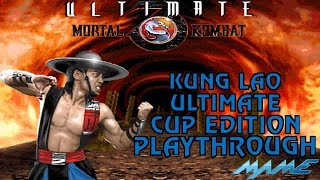 Ultimate Mortal Kombat 3: Kung Lao Ultimate Cup Edition Playthrough (MAME) (1080p 60fps)