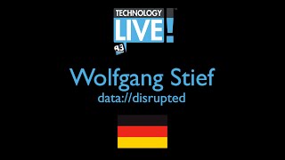 A3 Communications Technology Live: Wolfgang Stief, Data Disrupted, testimonial (German)