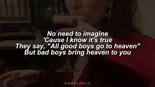 heaven // julia michaels (lyrics)