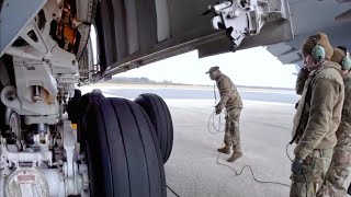 U.S. C-5 Super Galaxy Pre-Flight Routine