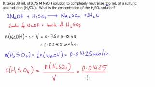 Introductory Titrations Question