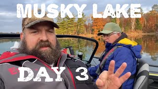 Fishing world record musky lake day 3