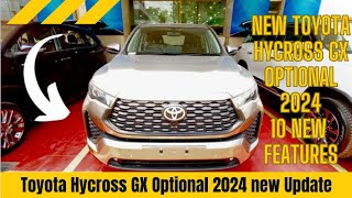 New Toyota Hycross GX Optional 2024 Full Walk Around Review✅ #Hycrossgx+