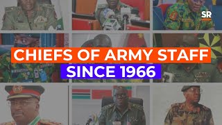 Nigeria's 28 Chiefs Of Army Staff Since 1966; As Oluyede Replaces Lagbaja