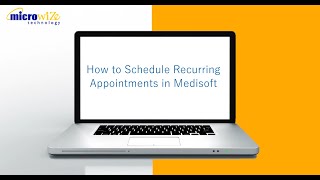 How to Schedule Recurring Appointments in Medisoft - Medisoft Training