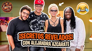 ¡Secretos Revelados! Alejandra Azcárate muestra su otro yo entre Risas en una Entrevista Inolvidable